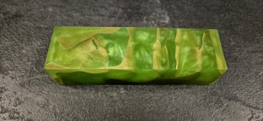Green Brass Mesh Stripes 